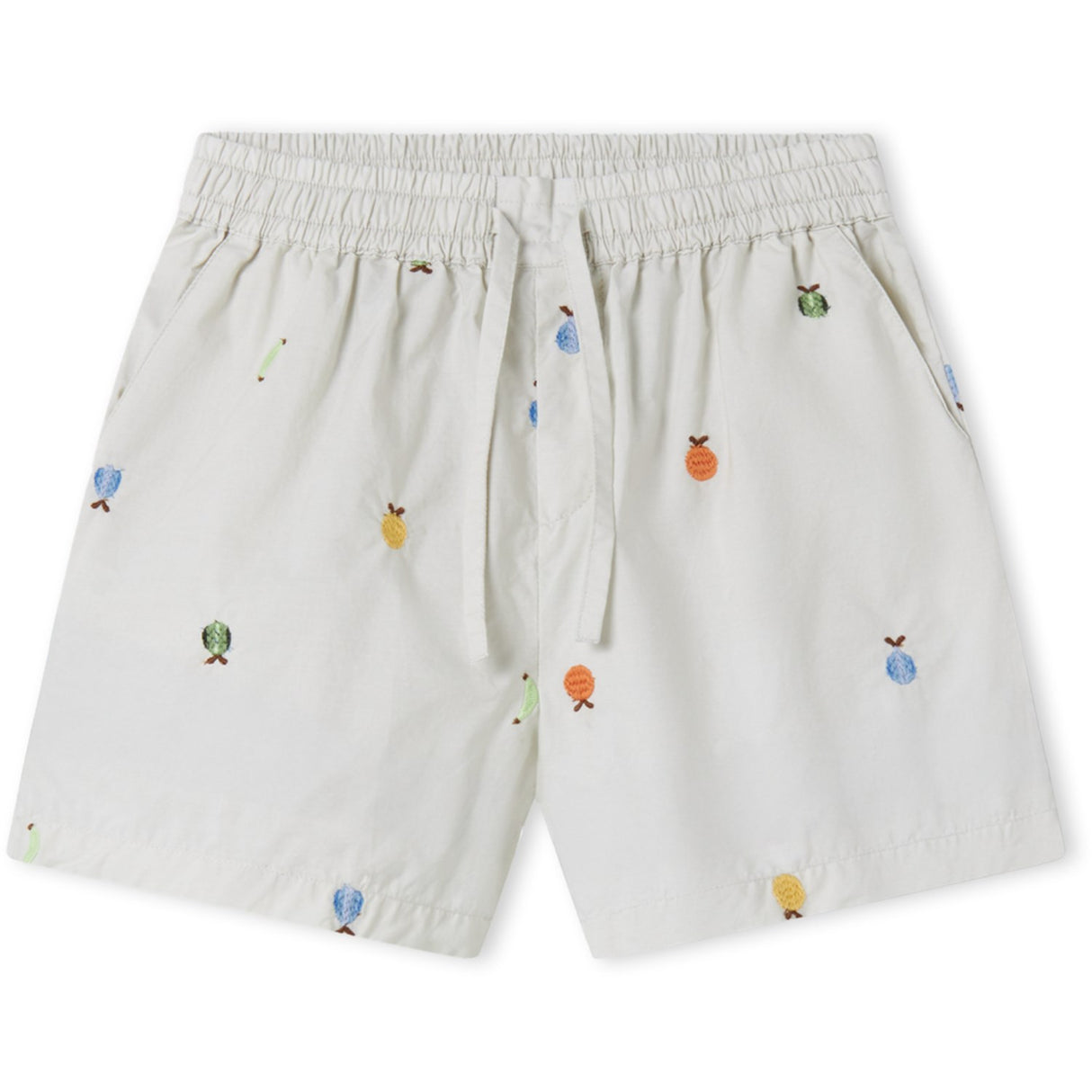 MarMar Poplin Fruit Emb Pinon Shorts