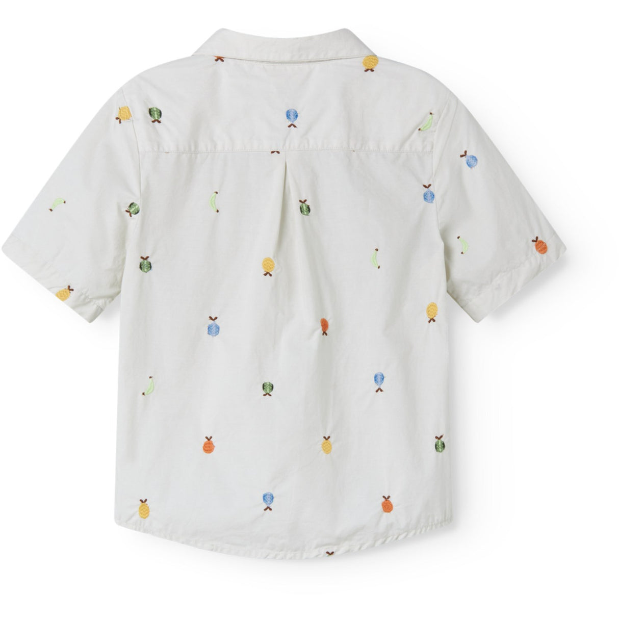 MarMar Poplin Fruit Emb Tage Shirt