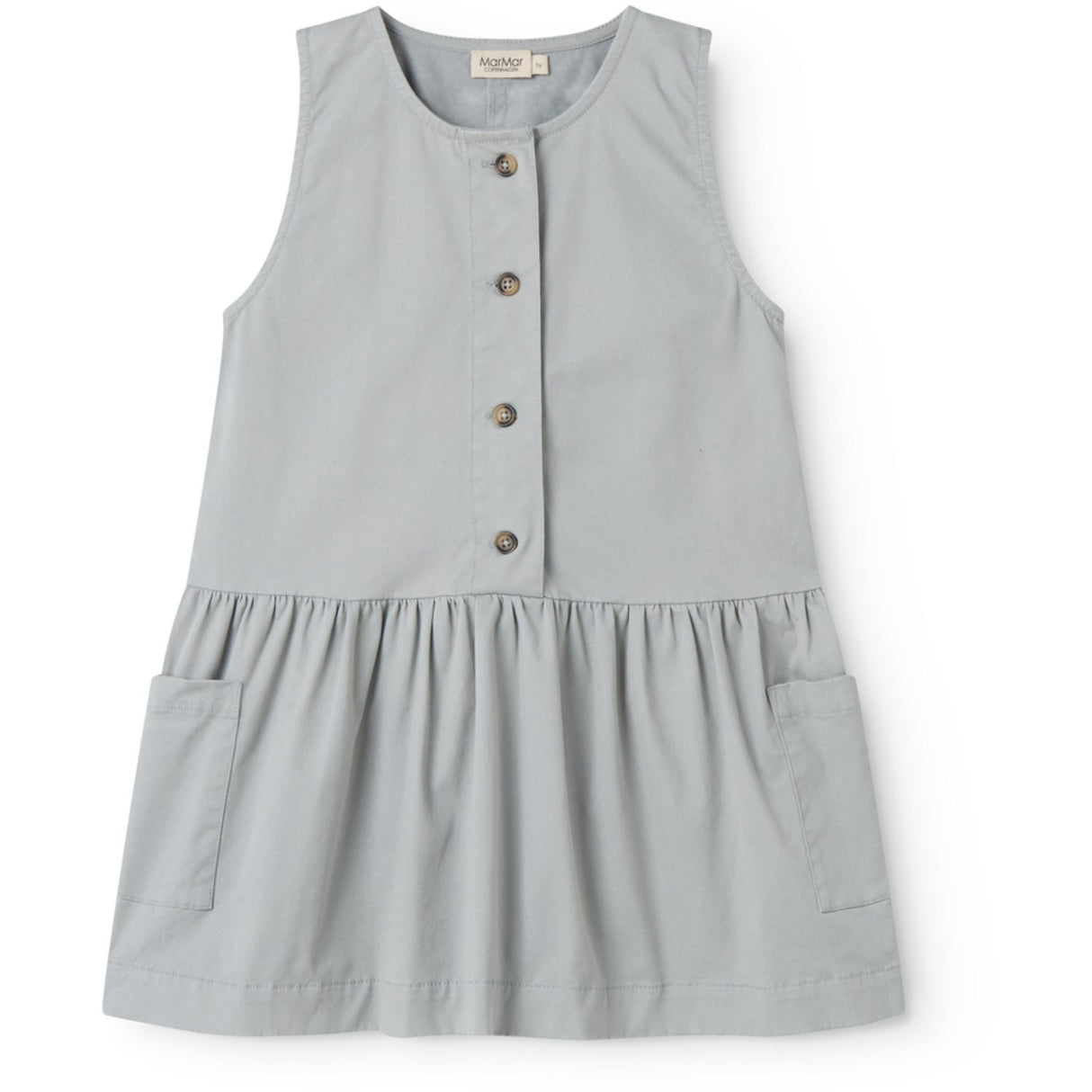 MarMar Chino Twill Blue Stone Davo Dress