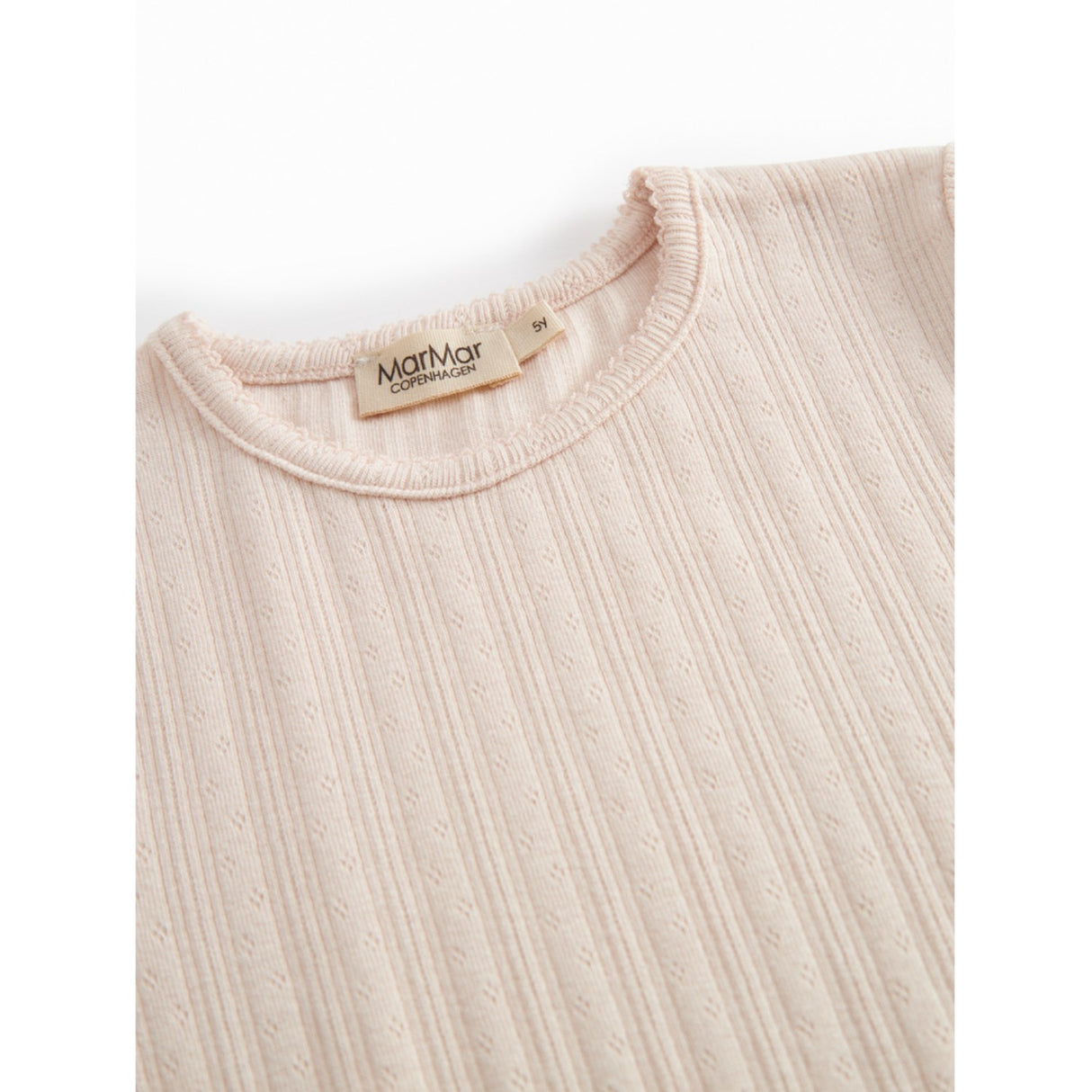 MarMar Modal Pointelle Misty Pink Tamra SS T-shirt