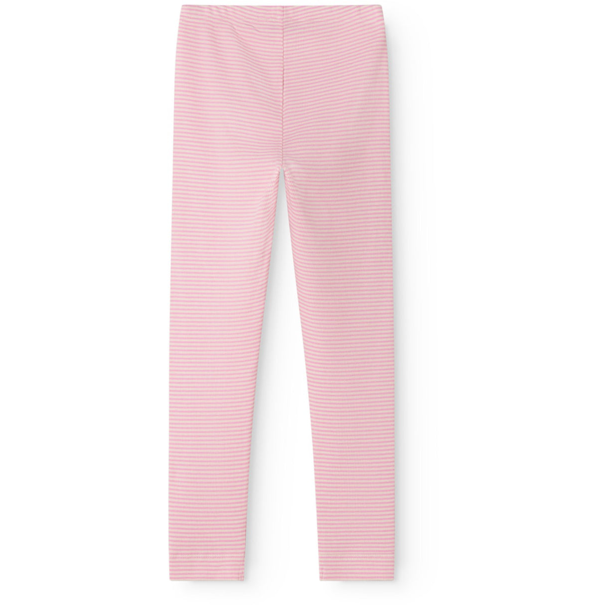 MarMar Modal Fine Rib Pink Stripe Leggings