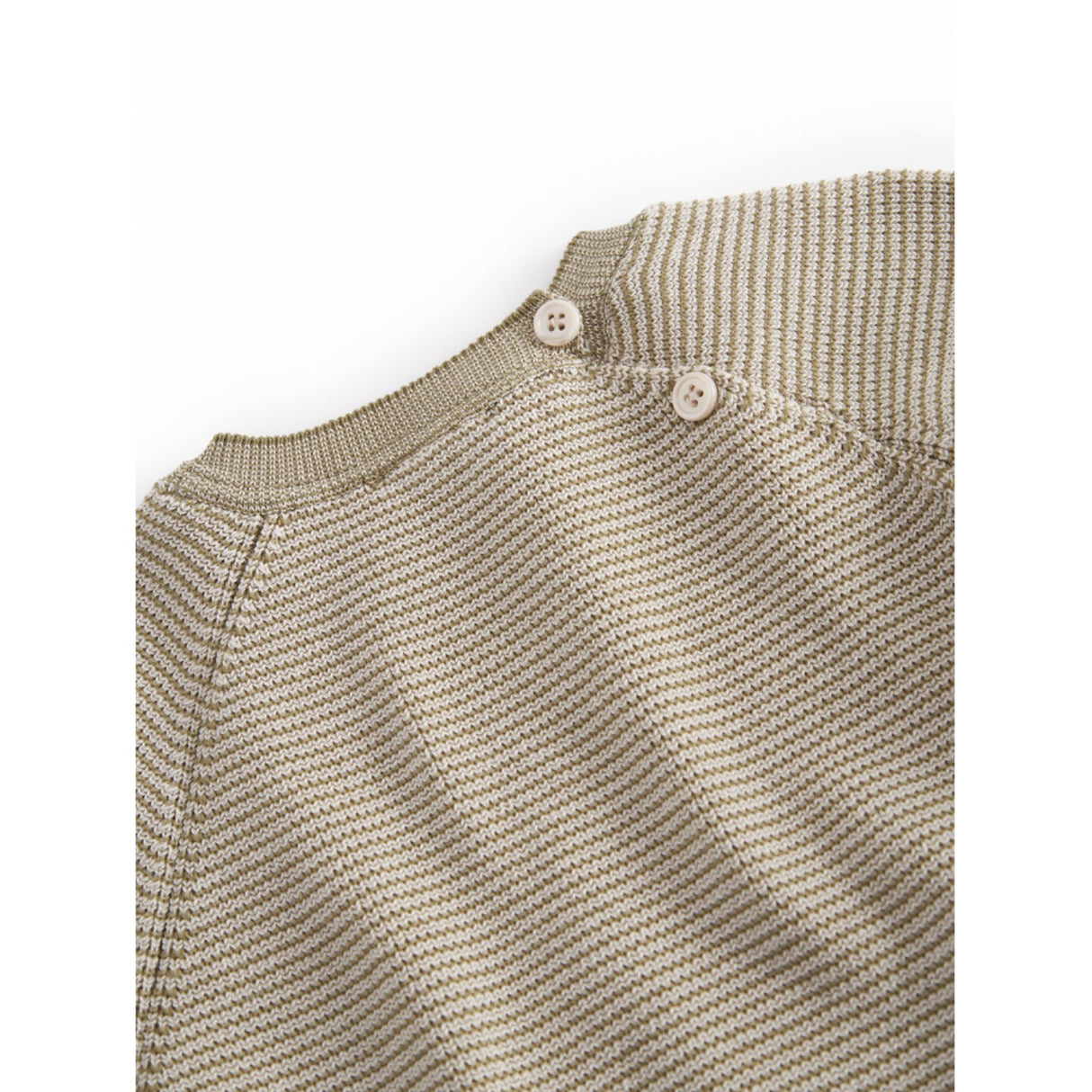 MarMar Cotton Stripe Knit Vanilla Stripe Torin B Knitwear