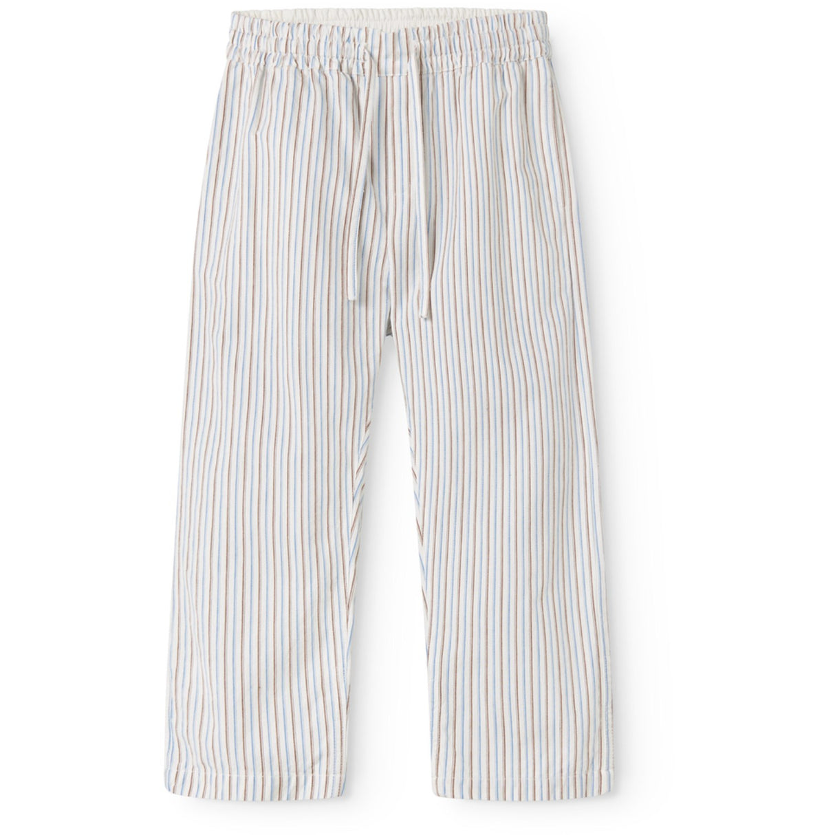 MarMar Cotton Blue Iris Stripe Plano Pants