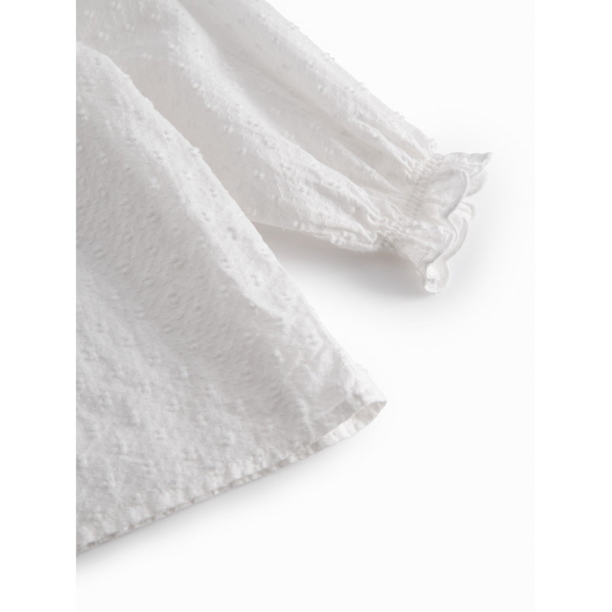 MarMar Fine Dobby White Tia Blouse