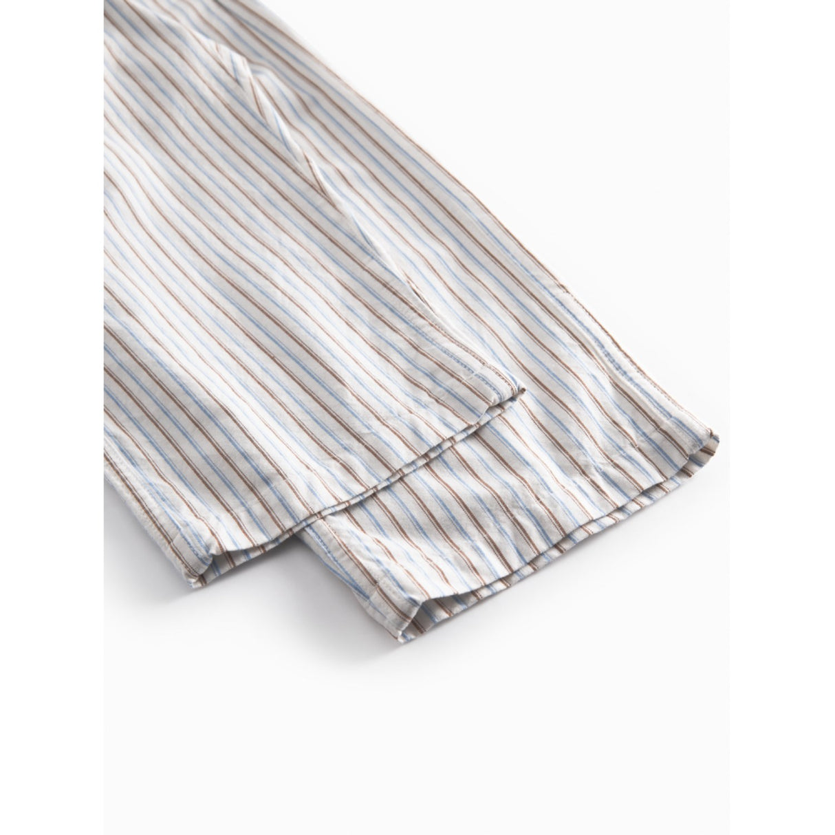 MarMar Cotton Blue Iris Stripe Plano Pants