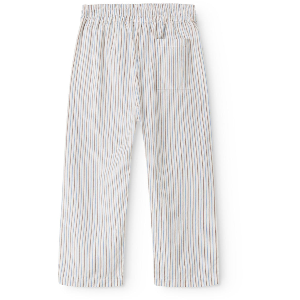 MarMar Cotton Blue Iris Stripe Plano Pants