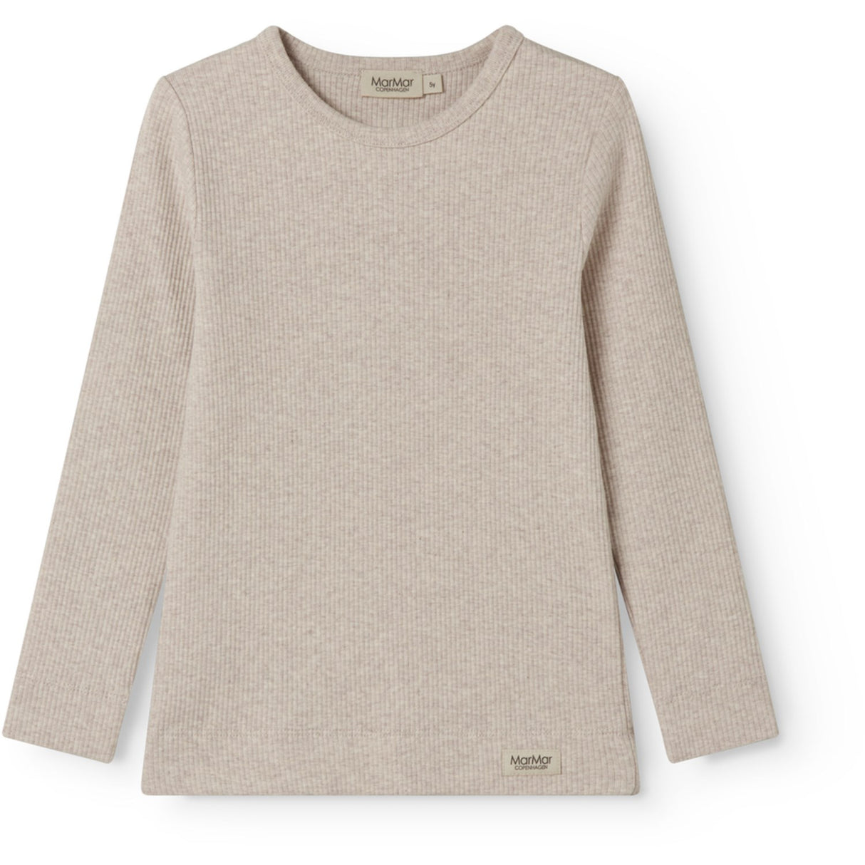 MarMar Modal Melange Light Beige Mel. Plain Blouse