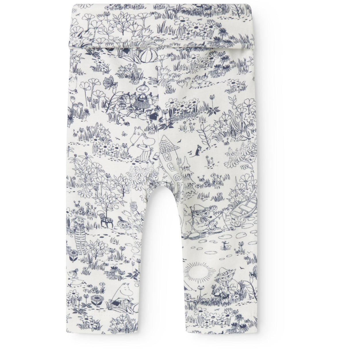 MarMar Newborn Modal Smooth Print Moominvalley Piva Pants