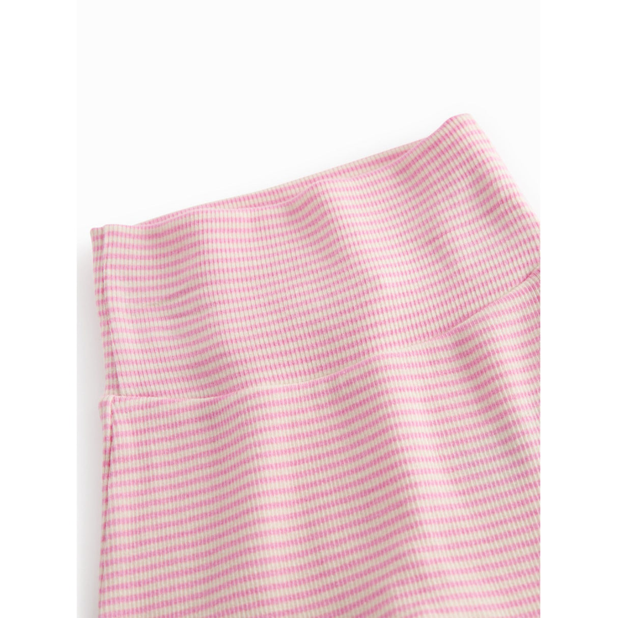 MarMar Newborn Modal Fine Rib Pink Stripe Piva Pants