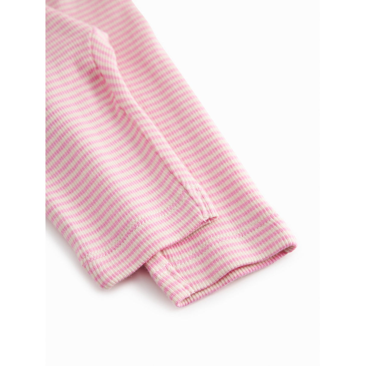 MarMar Newborn Modal Fine Rib Pink Stripe Piva Pants