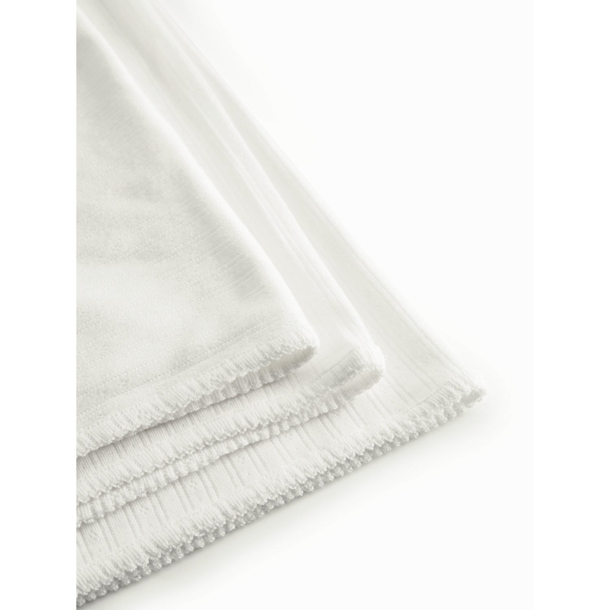 MarMar Newborn Modal Pointelle Gentle White Alida Blanket
