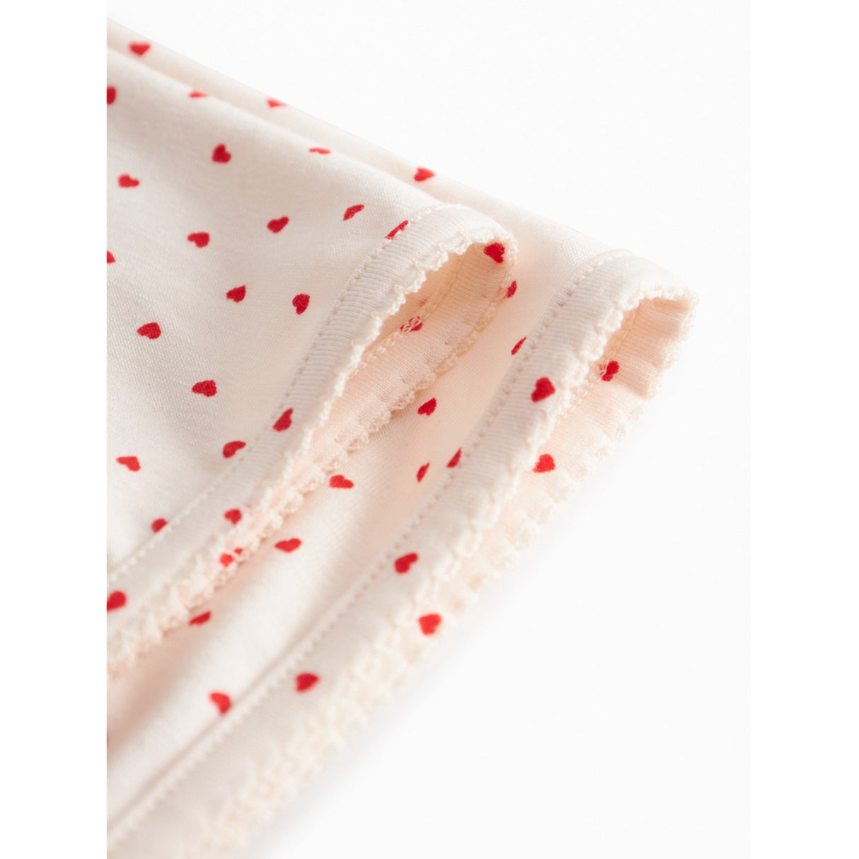 MarMar Newborn Modal Smooth Print Happy Hearts Alida Blanket