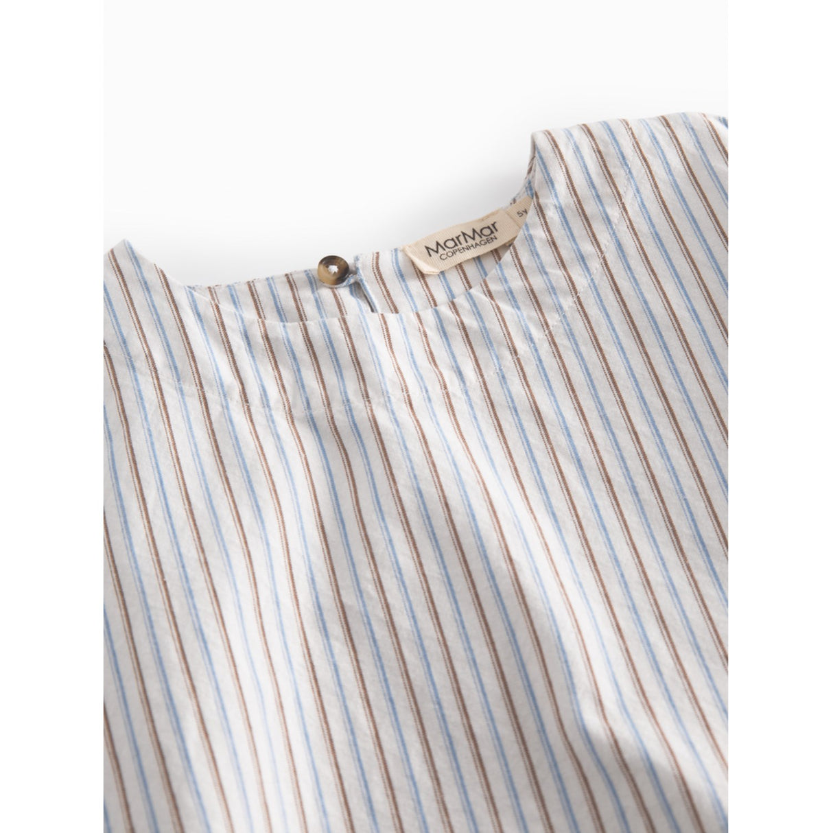 MarMar Cotton Blue Iris Stripe Dagmary Dress