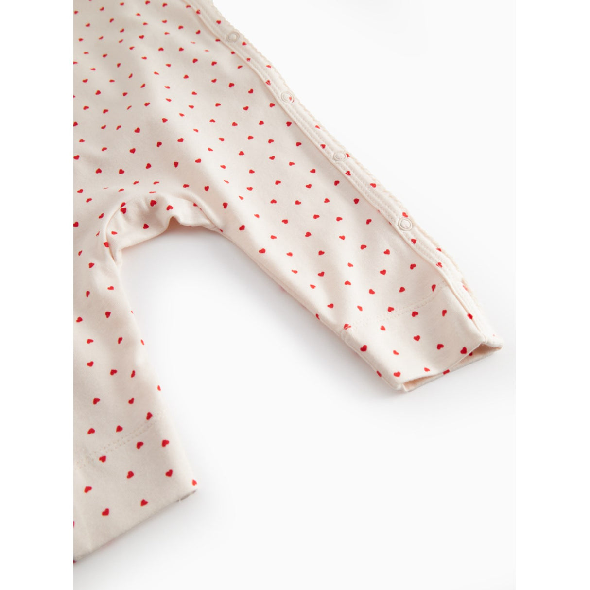 MarMar Newborn Modal Smooth Print Happy Hearts Rula Onesie