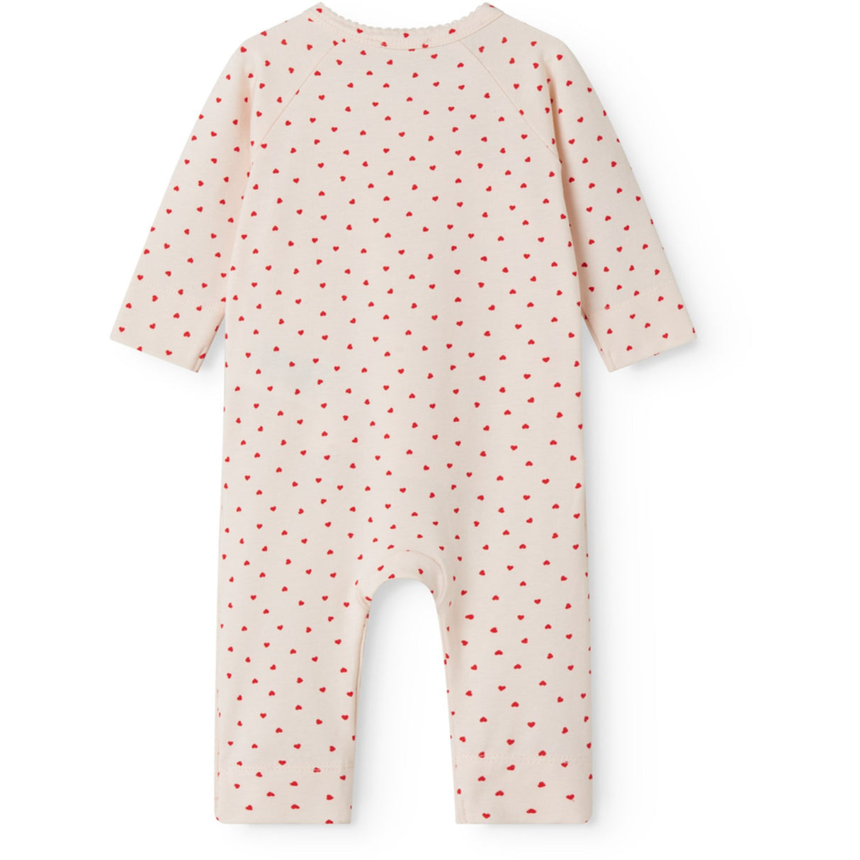 MarMar Newborn Modal Smooth Print Happy Hearts Rula Onesie