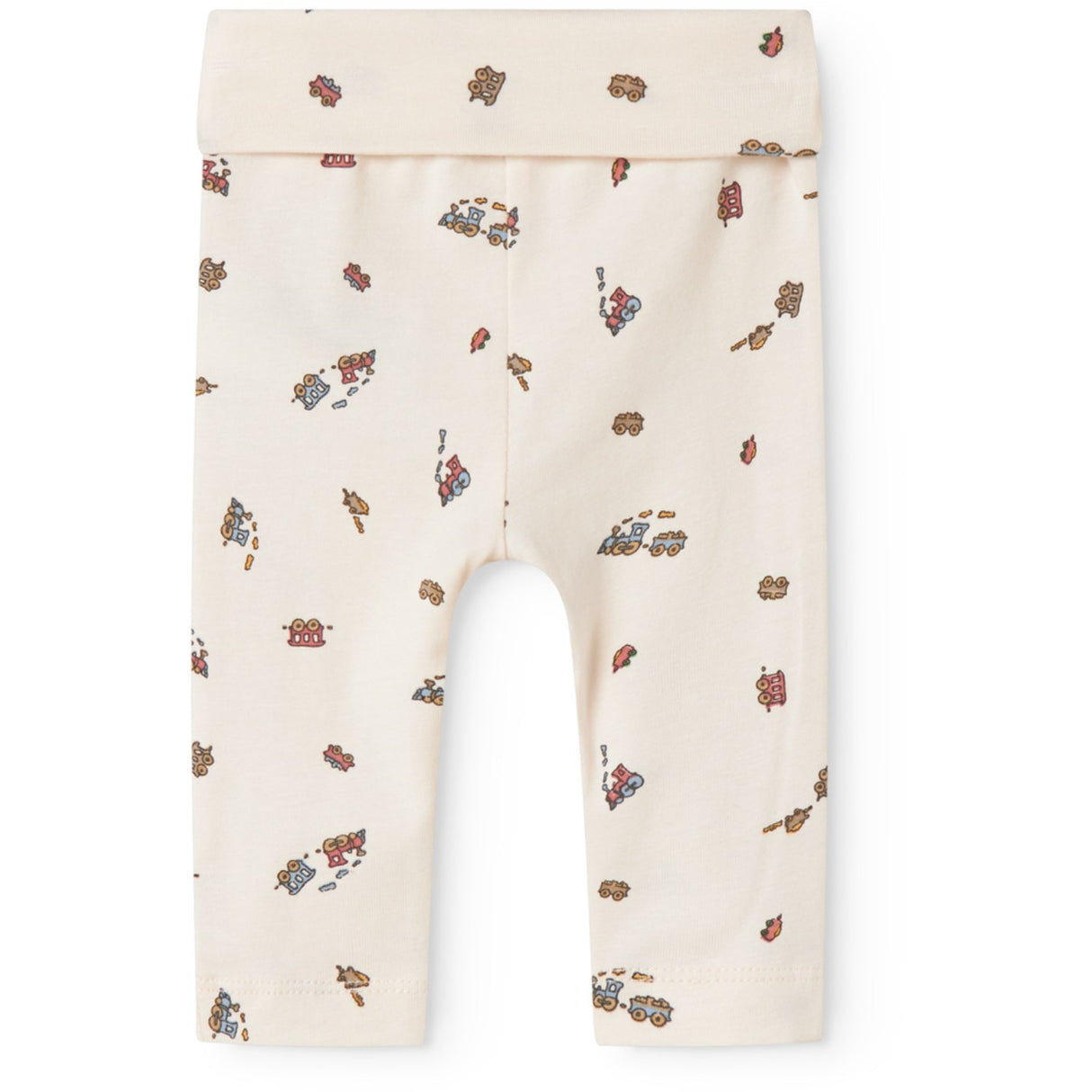 MarMar Newborn Modal Smooth Print Trains Piva Pants