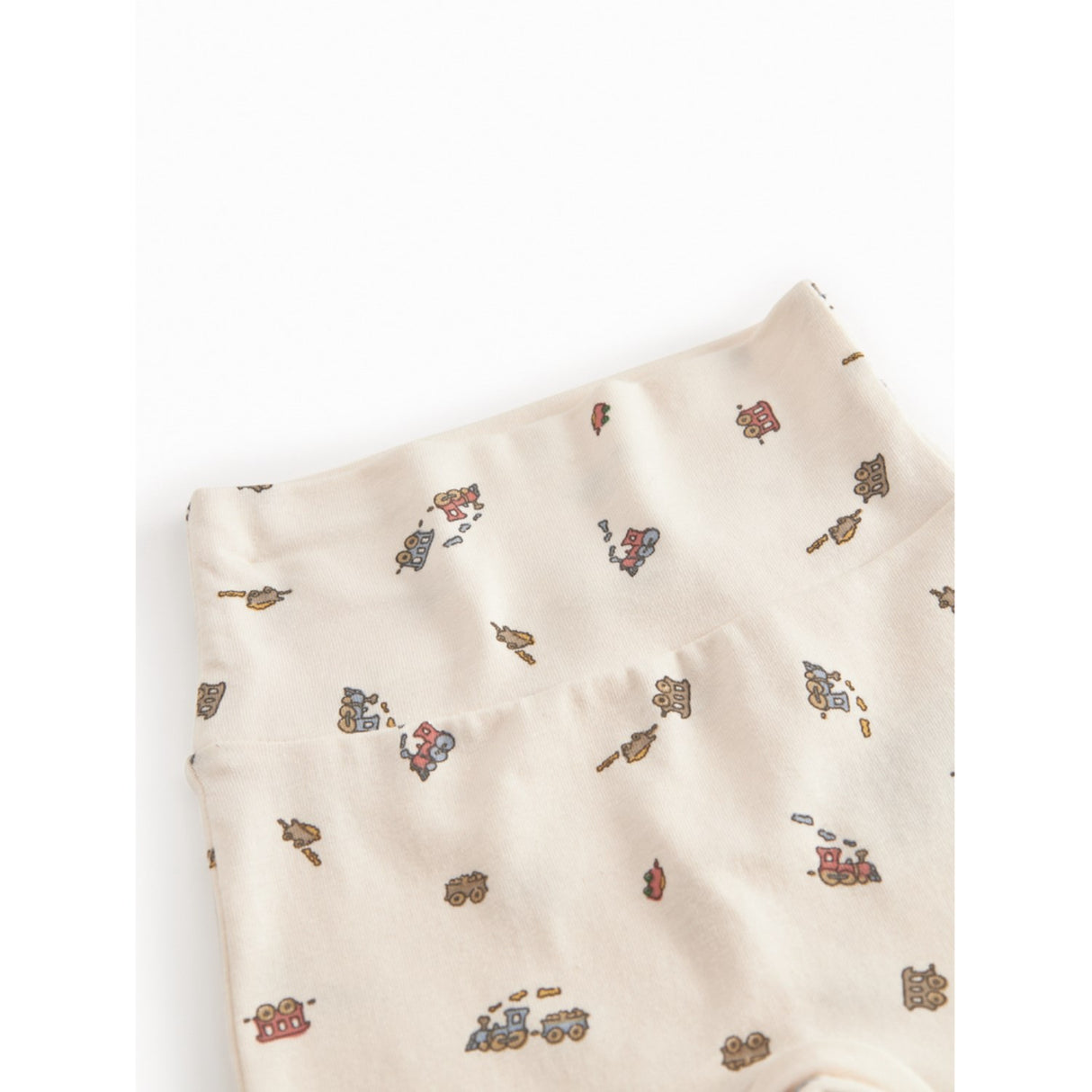 MarMar Newborn Modal Smooth Print Trains Piva Pants