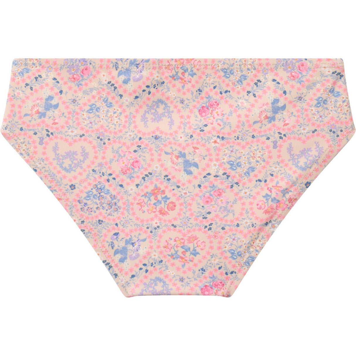 Wheat Pink Heart Flowers Swim Set 2-piece Alma