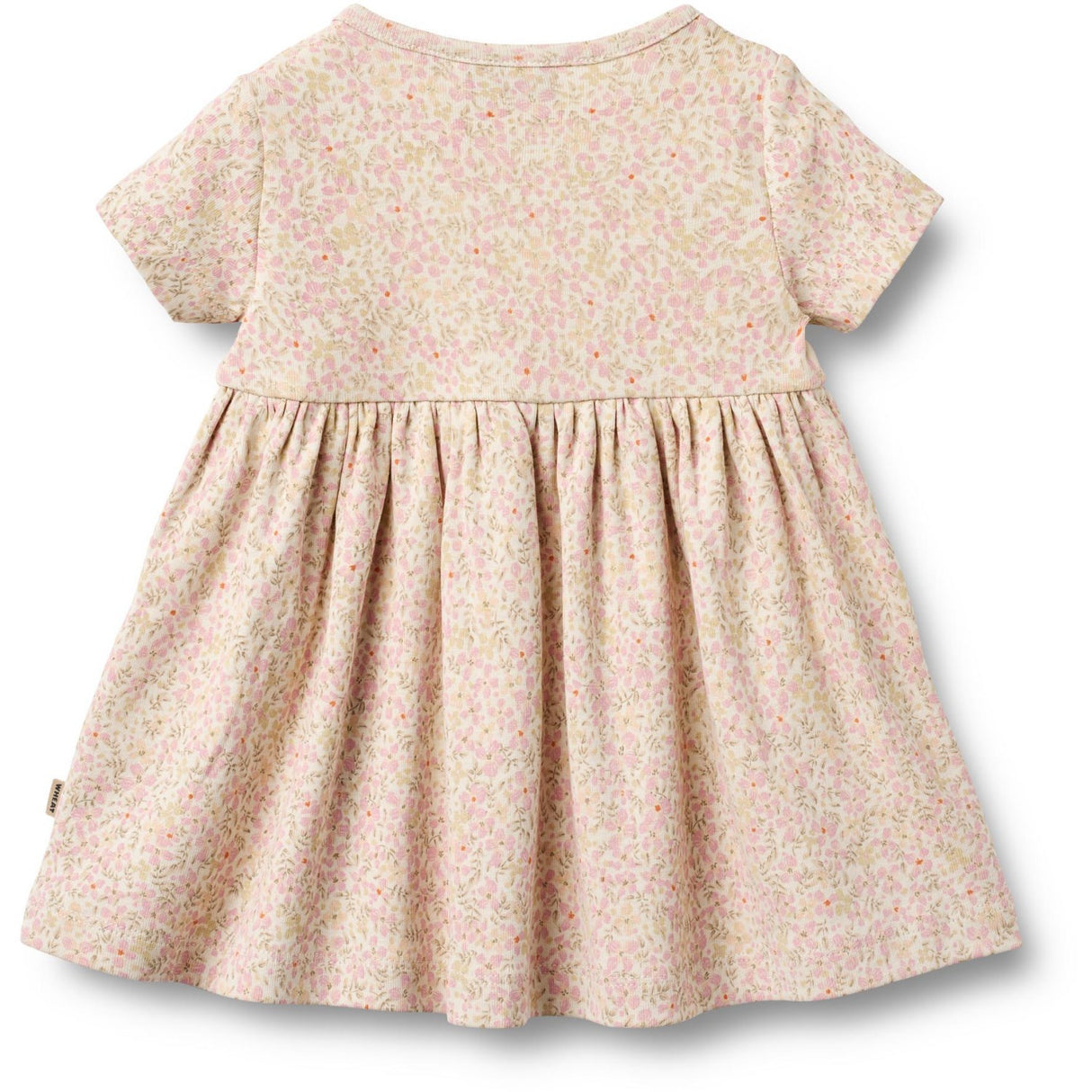 Wheat Coral Flowers Jersey Dress S/S Nova