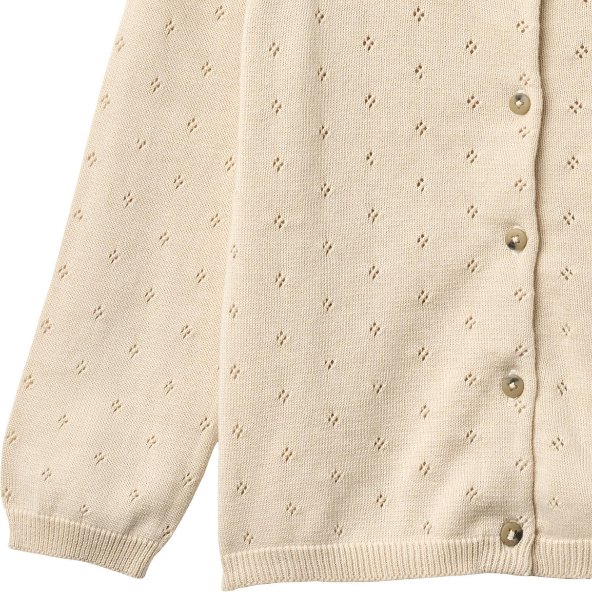 Wheat Sandshell Knit Cardigan Maia