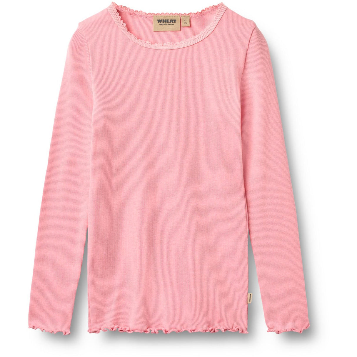 Wheat Bubblegum Rib T-Shirt L/S Reese