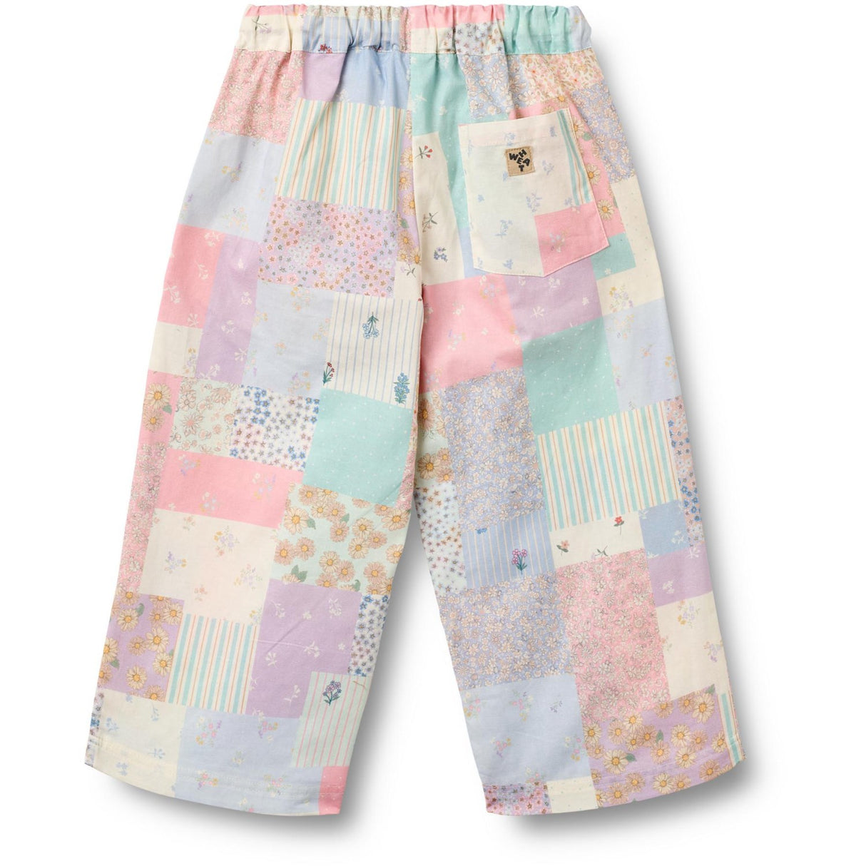 Wheat Patchwork Flowers Pants Sasha