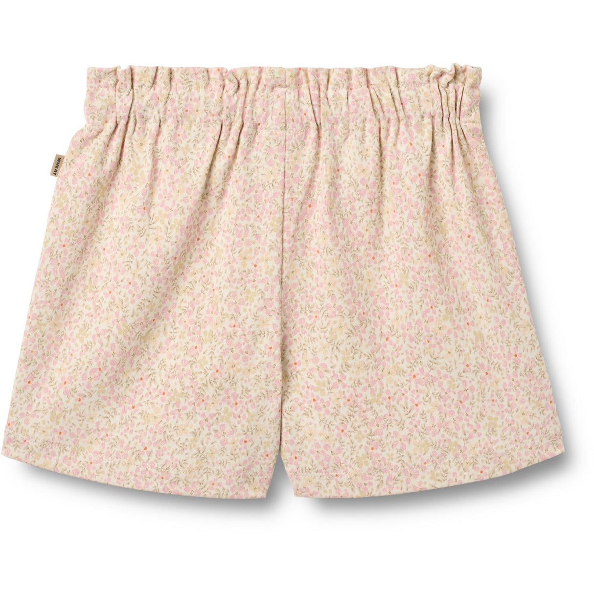 Wheat Coral Flowers Shorts Sandy