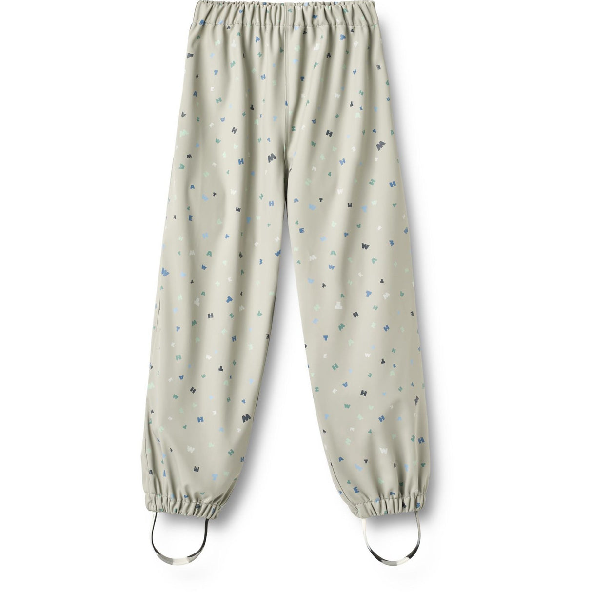 Wheat Light Flint Letters Rainwear Olo Pants