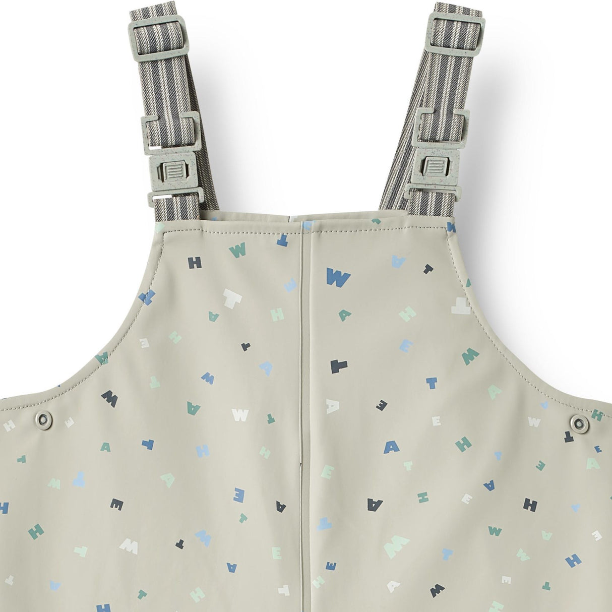 Wheat Light Flint Letters Rainwear Charlo Overall