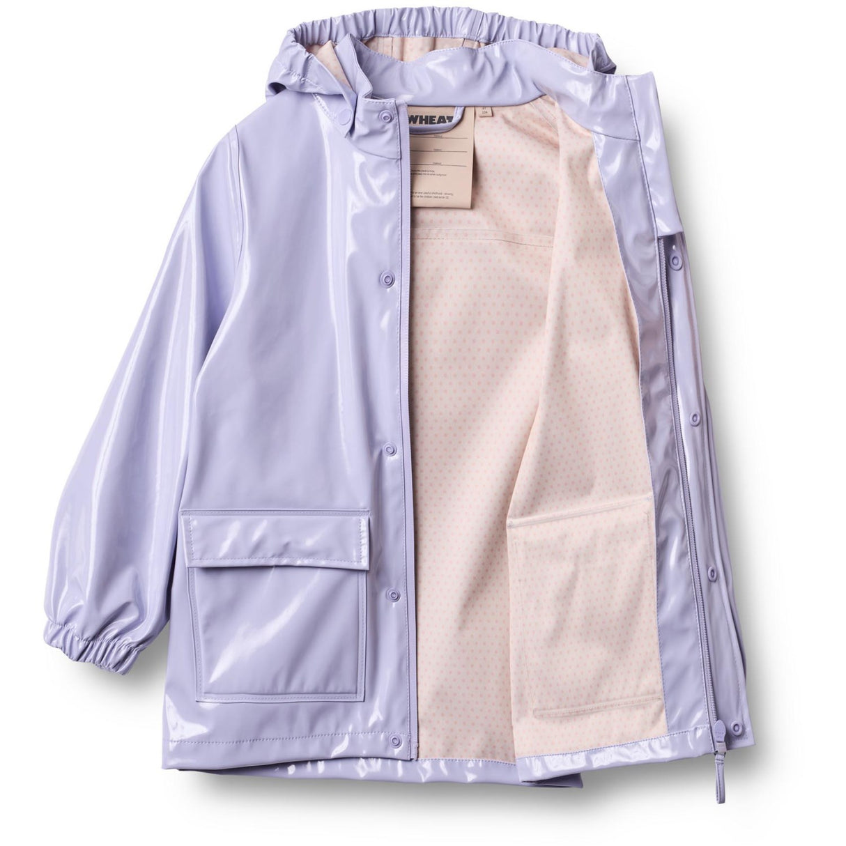 Wheat Lilac Cosmic Sky Rainwear Ollo Jacket