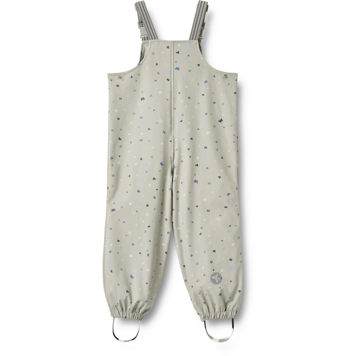 Wheat Light Flint Letters Rainwear Charlo Overall