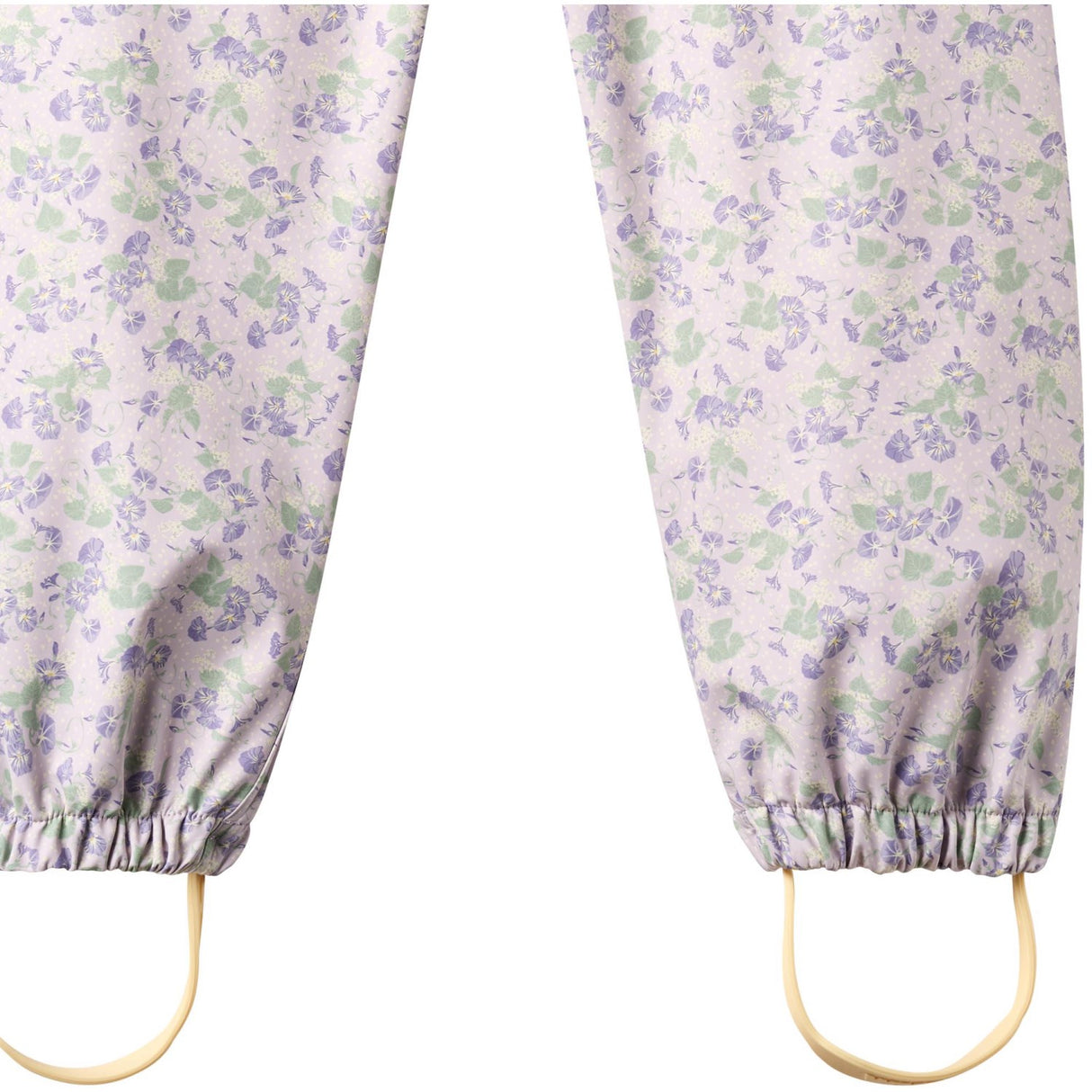 Wheat Lilac Petunias Rainwear Olo Pants
