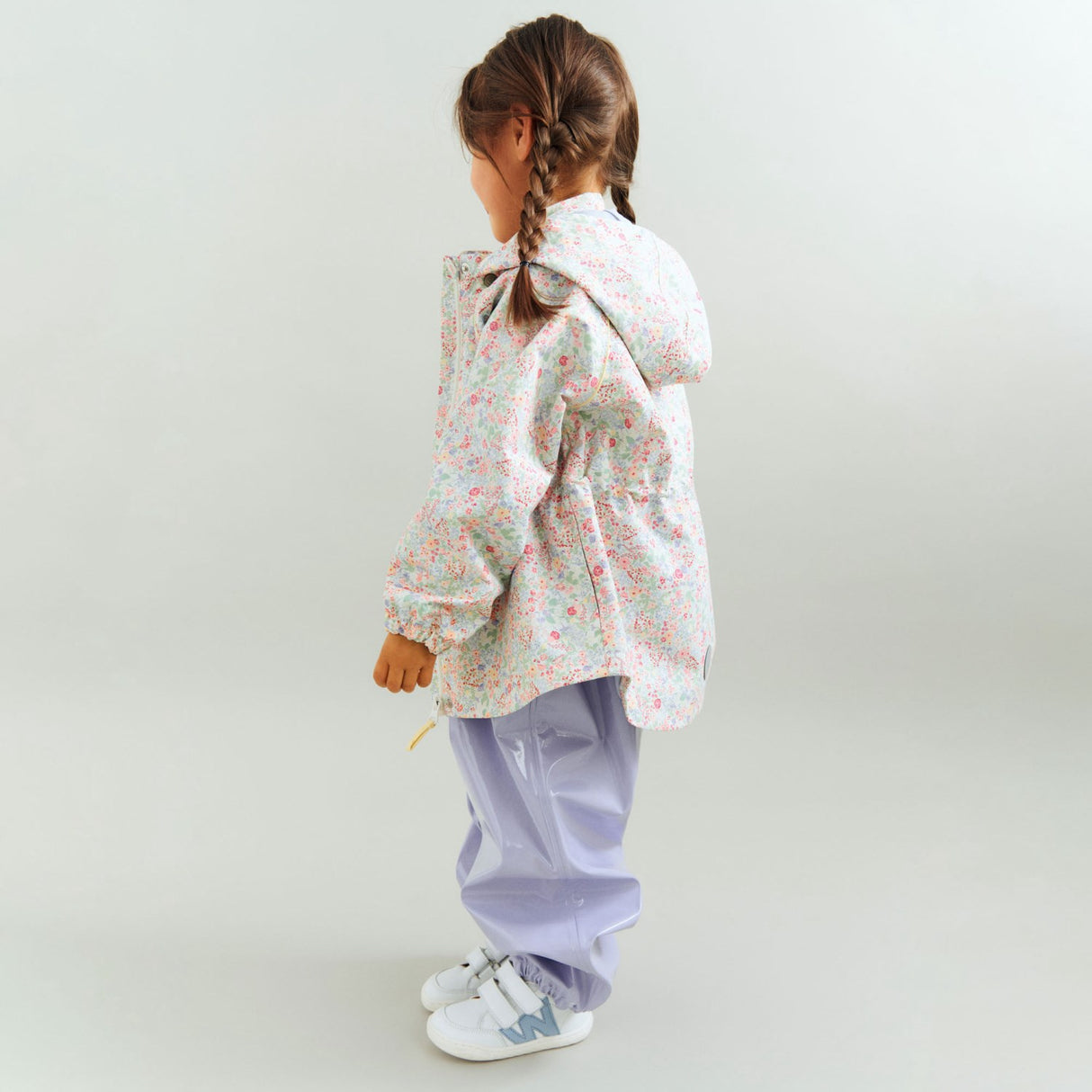 Wheat Lilac Cosmic Sky Rainwear Charlo Overall