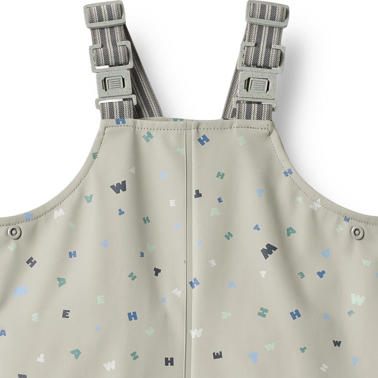 Wheat Light Flint Letters Rainwear Charlo Overall