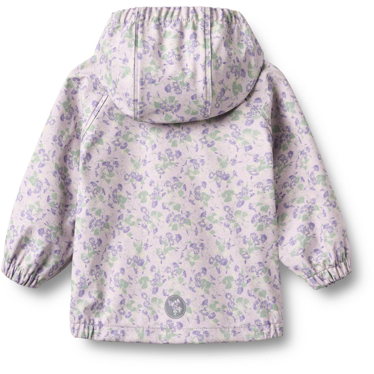 Wheat Lilac Petunias Rainwear Chardy Jacket