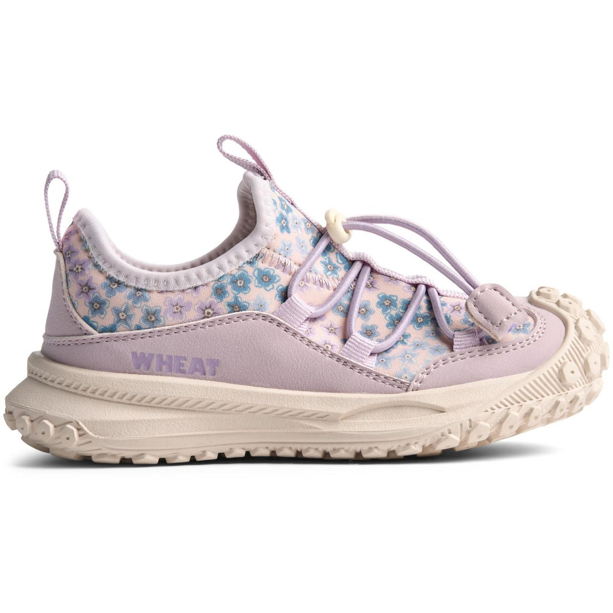 Wheat Powder Blue Flowers Sneaker Billie