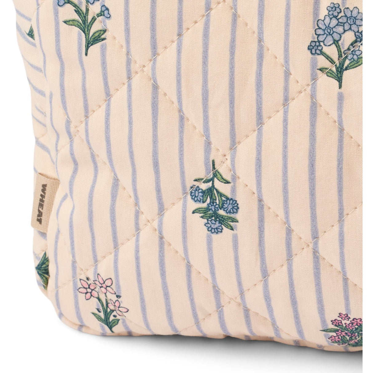 Wheat Rose Shadow Flowers Wash Bag Small Ziggy