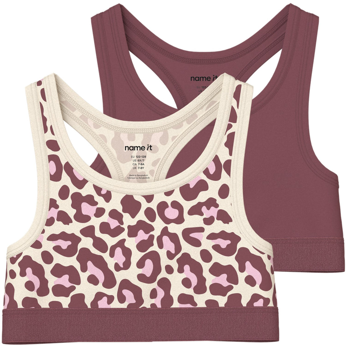 Name It Antique White Nkfshort Top 2P Leo Noos