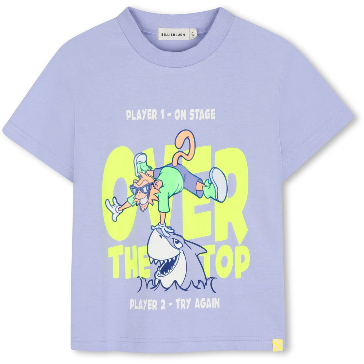 Billieblush Angel Blue Short Sleeves Tee-Shirt