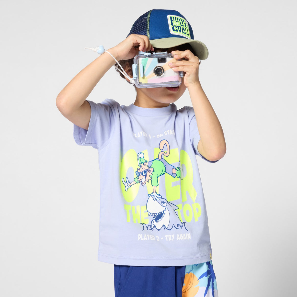 Billieblush Angel Blue Short Sleeves Tee-Shirt