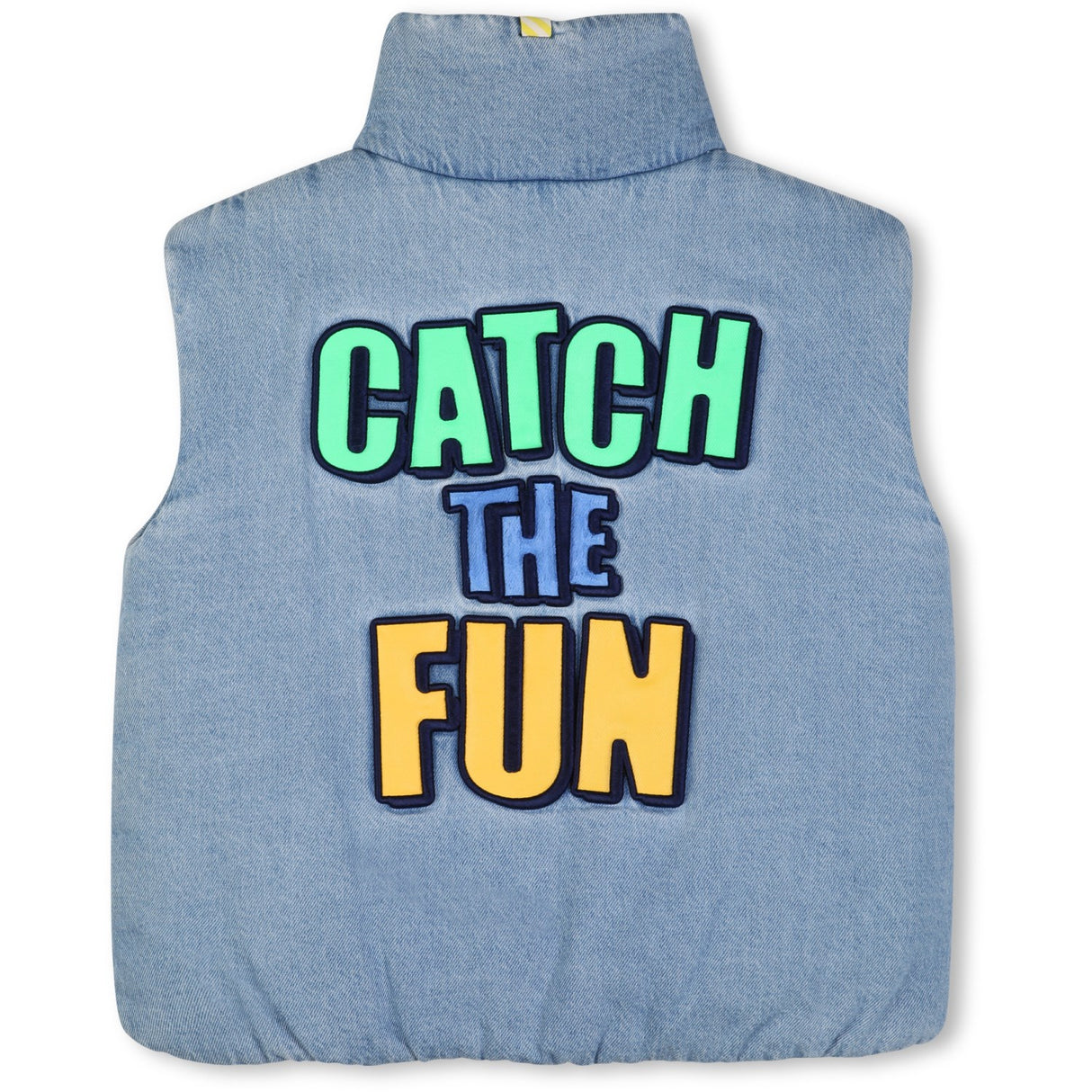 Billieblush Double Stone+Bleach Puffer Jacket Sleeveless