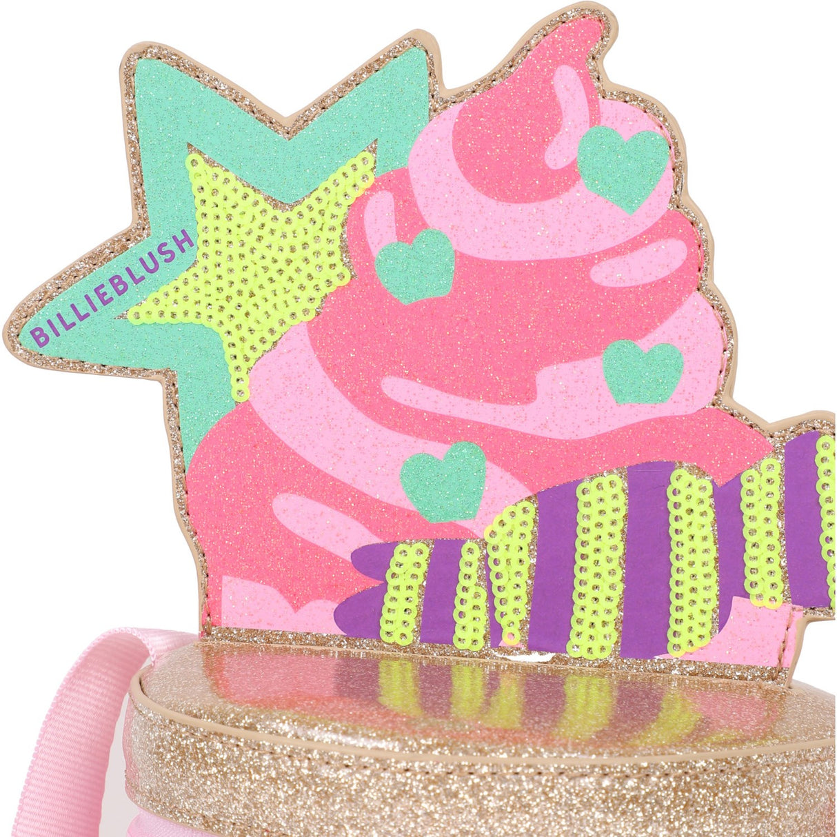 Billieblush Light Gold Handle Bag