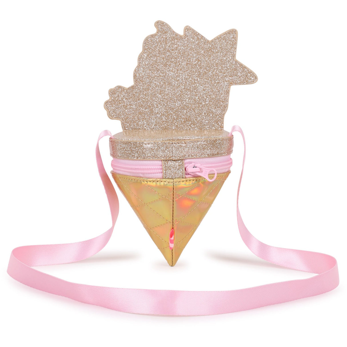 Billieblush Light Gold Handle Bag