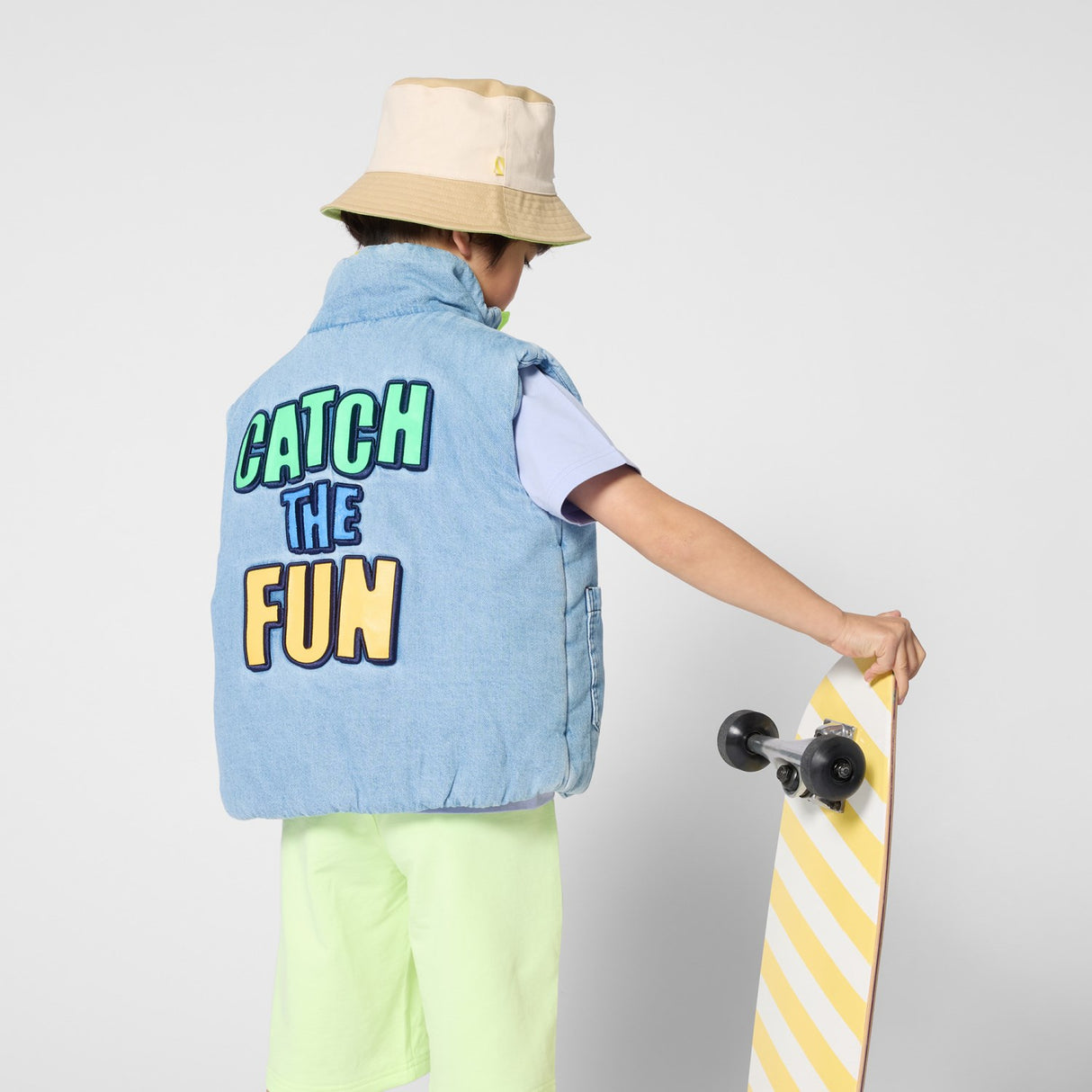 Billieblush Ivory Bucket Hat