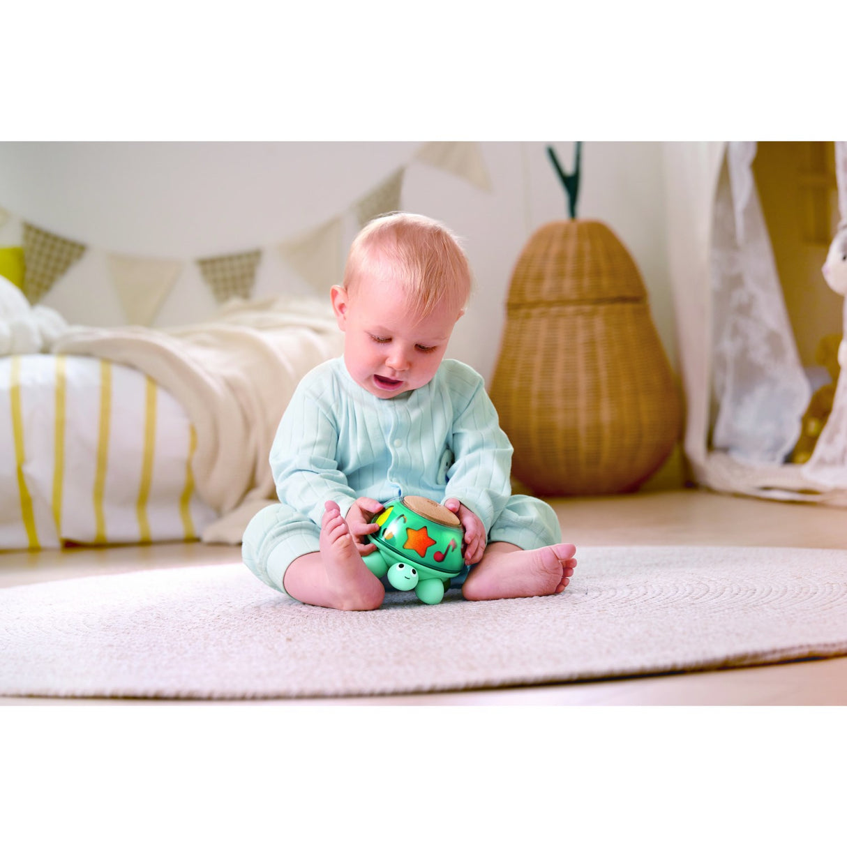 Hape Twist & Tune Musikalsk Turtle