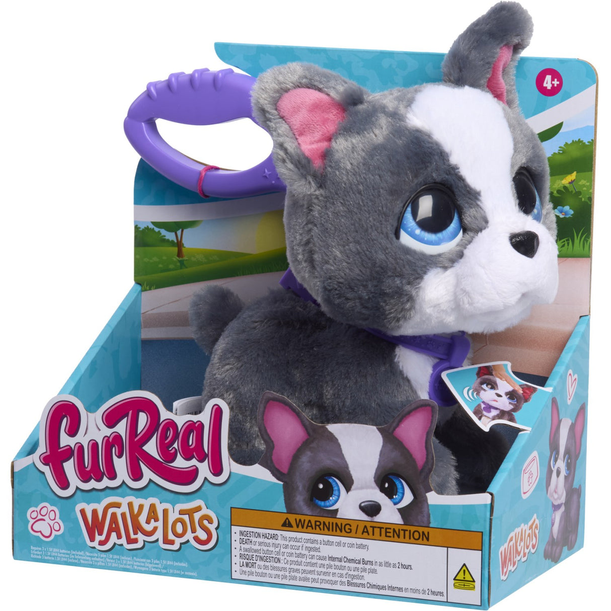 FurReal Walk-A-Lots Fransk Bulldog