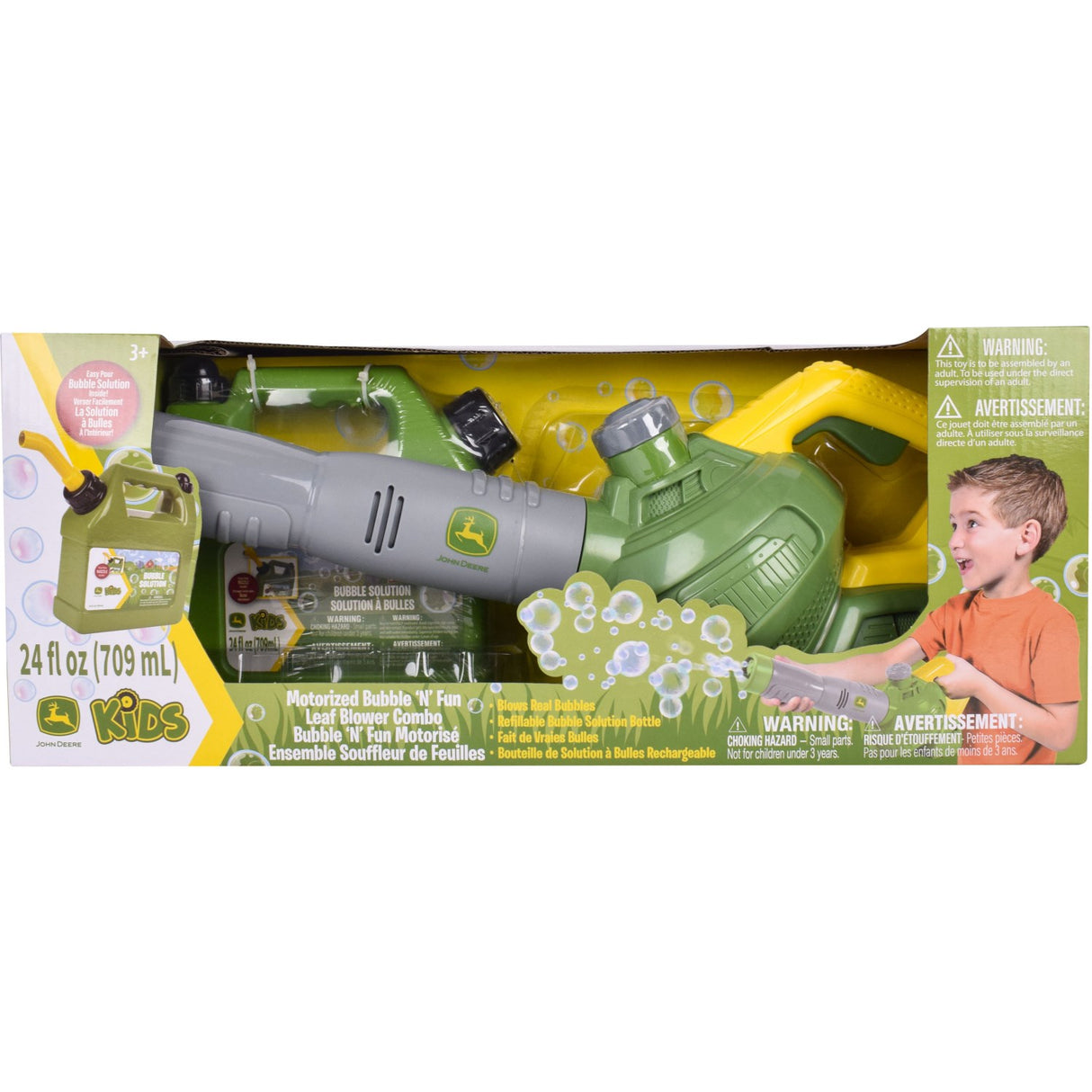 John Deere Boble-bladblæser & Refill Dåse