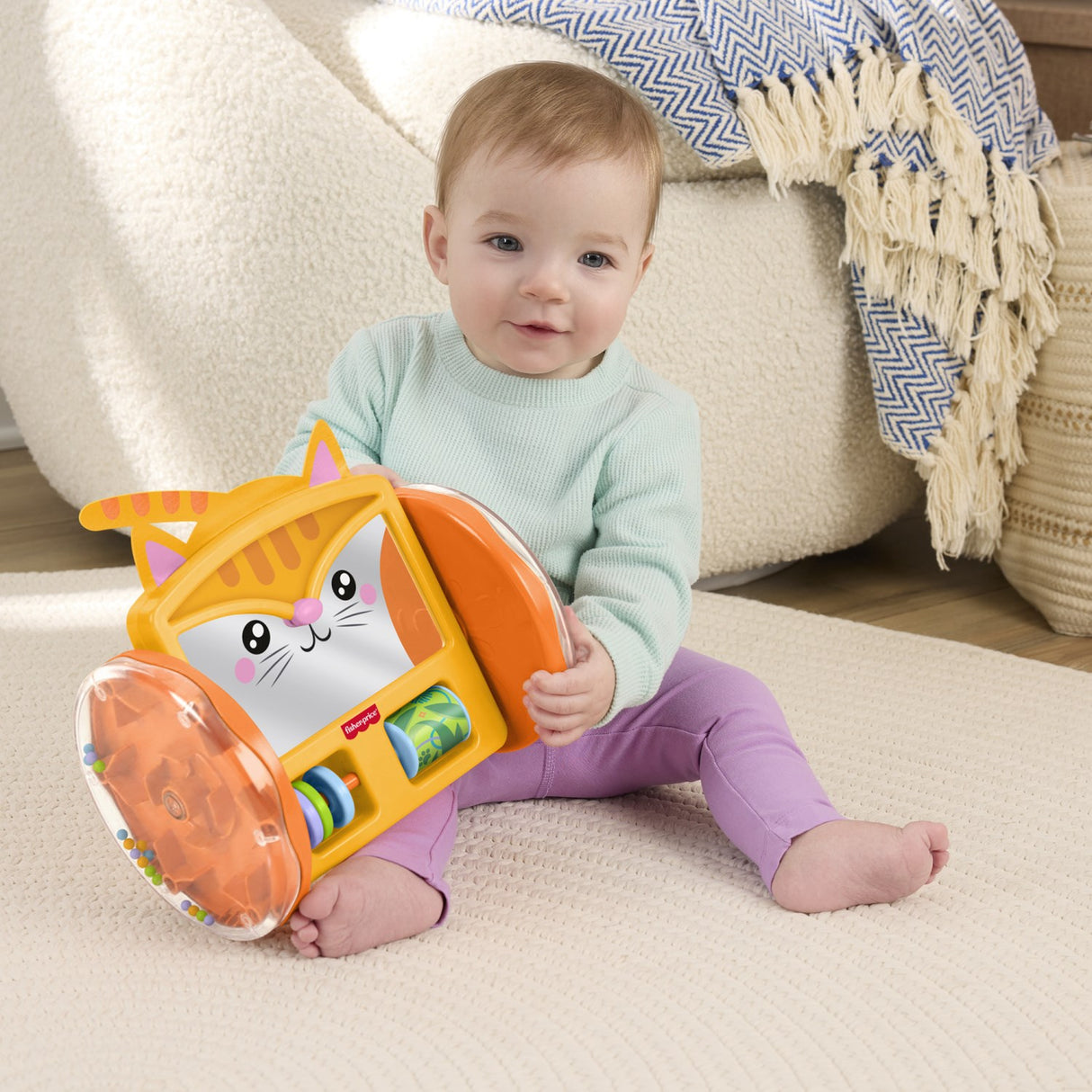Fisher-Price® Kæledyr Kravl & Leg Kattespejl