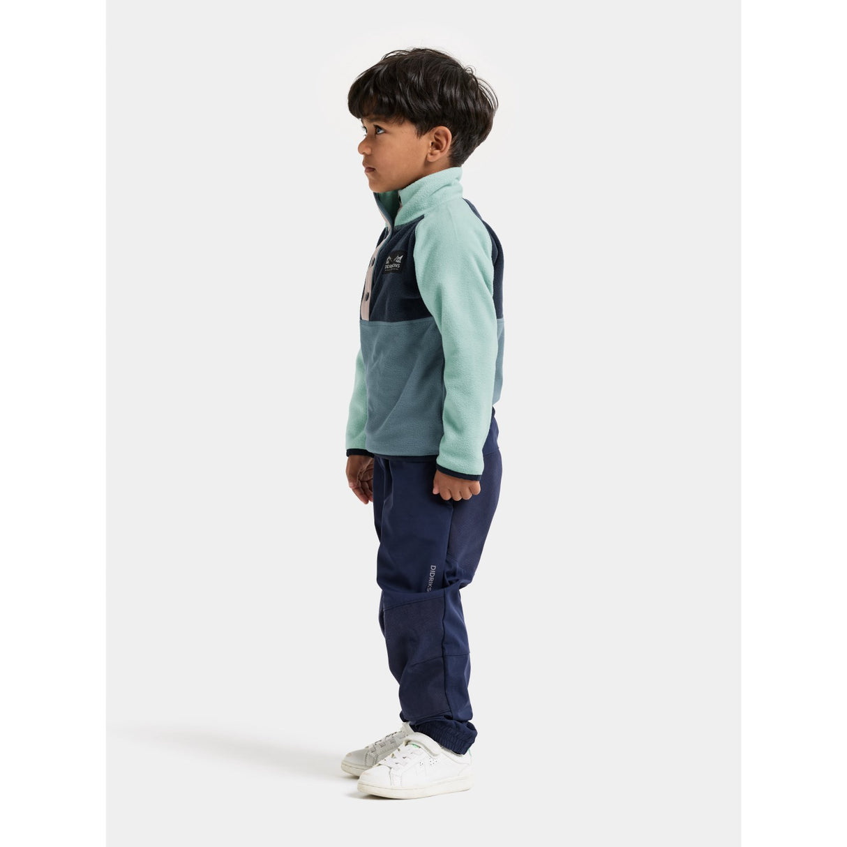 Didriksons Factory Blue Monte Kids Half Bu 5