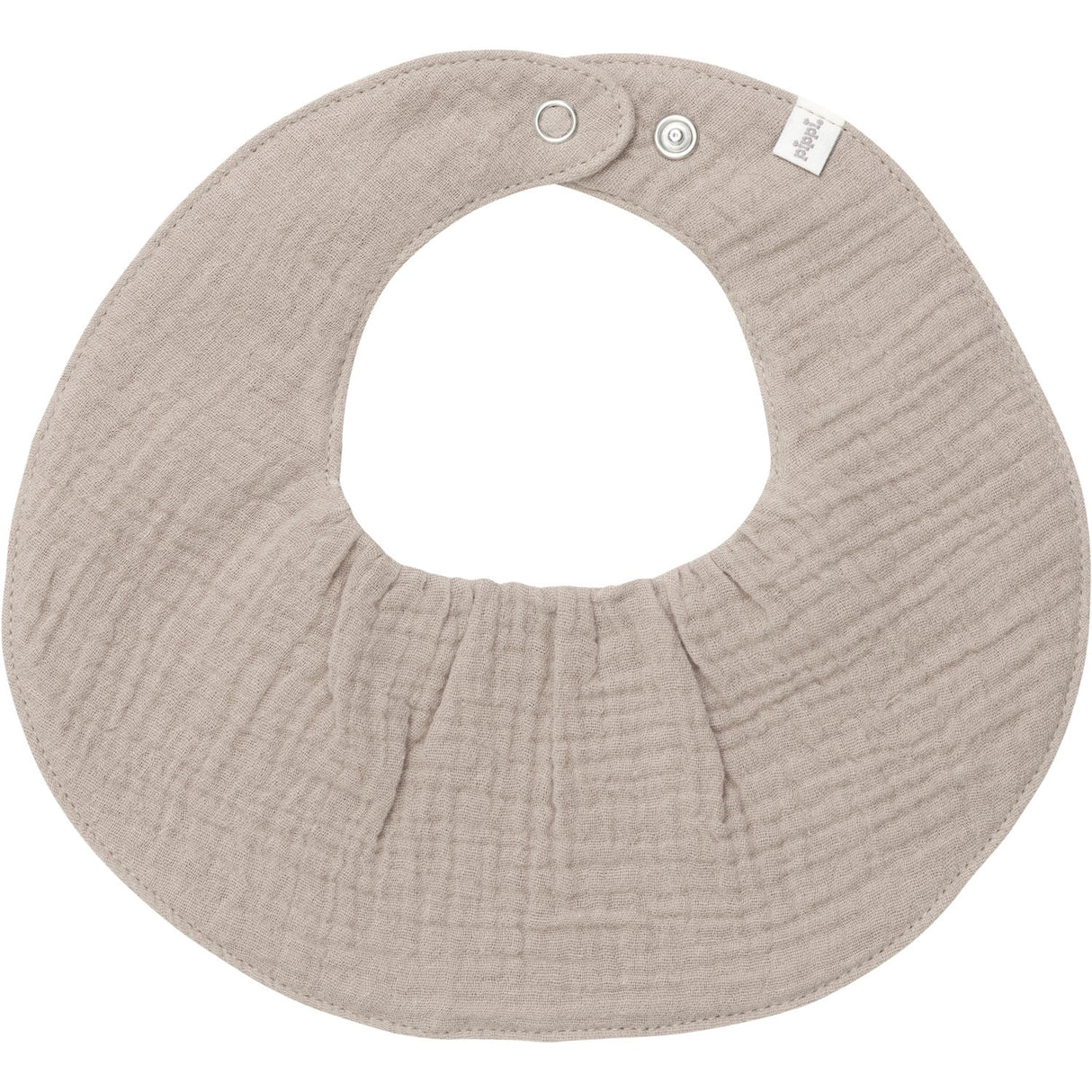 Pippi Mocha Meringue Bib Muslin (2-Pack)